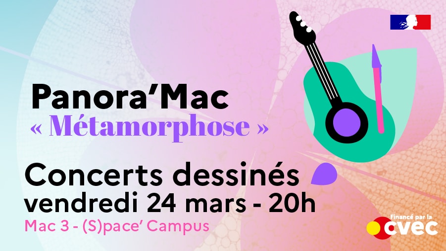 Panora'Mac - Concerts dessinés le 24 mars