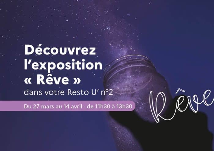 Itinérance de l'exposition Rêve 1 AFFICHE FLECHAGE A3 EXPO REVE ITINERANTE RU2 02 2023