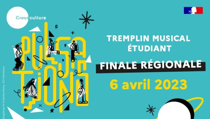 Tremplin musical Pulsations - Finale régionale 1 Tremplin Musical Pulsations - finale régionale le 06 avril à la Mac 3