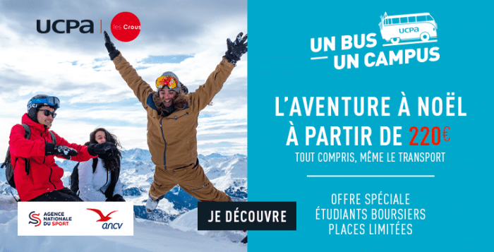 1 bus 1 campus - Séjour Ski à Noël 1 2024 366 Banniere Carroussel Crous