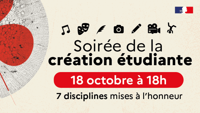 Soirée de la création étuidante | Le 18 octobre à la chapelle du Crous