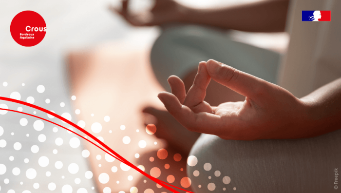 Yoga étudiant à Bordeaux Métropole - Gratuit et accessible à tous 1 BANNIERE EVE SC SITE CROUS Relaxation